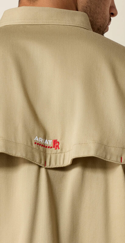 FR Solid Vent Work Shirt 02